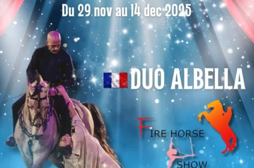 DUO ALBELLA avec un numéro plein de charme, de poésie et d'originalité
